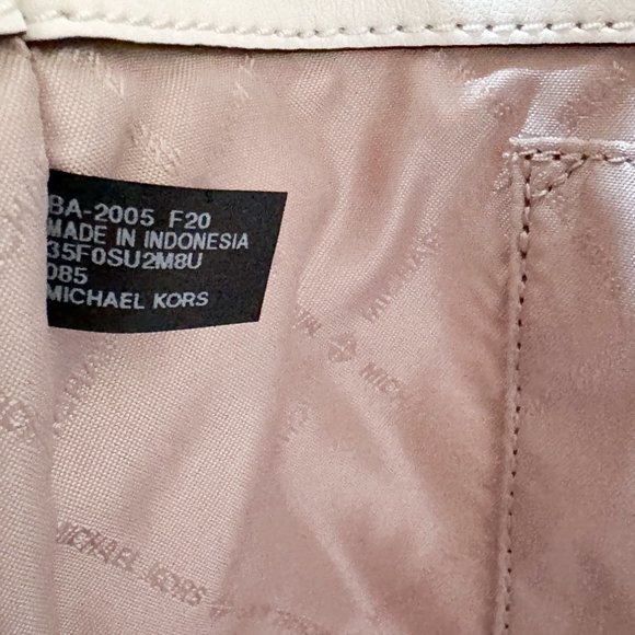 Michael Kors Suri Medium Top Handle Shoulder Crossbody Bag Optic White - Picture 11 of 14